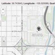 mapquest developer latitude/longitude